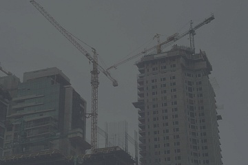 Демонтаж строительных кранов